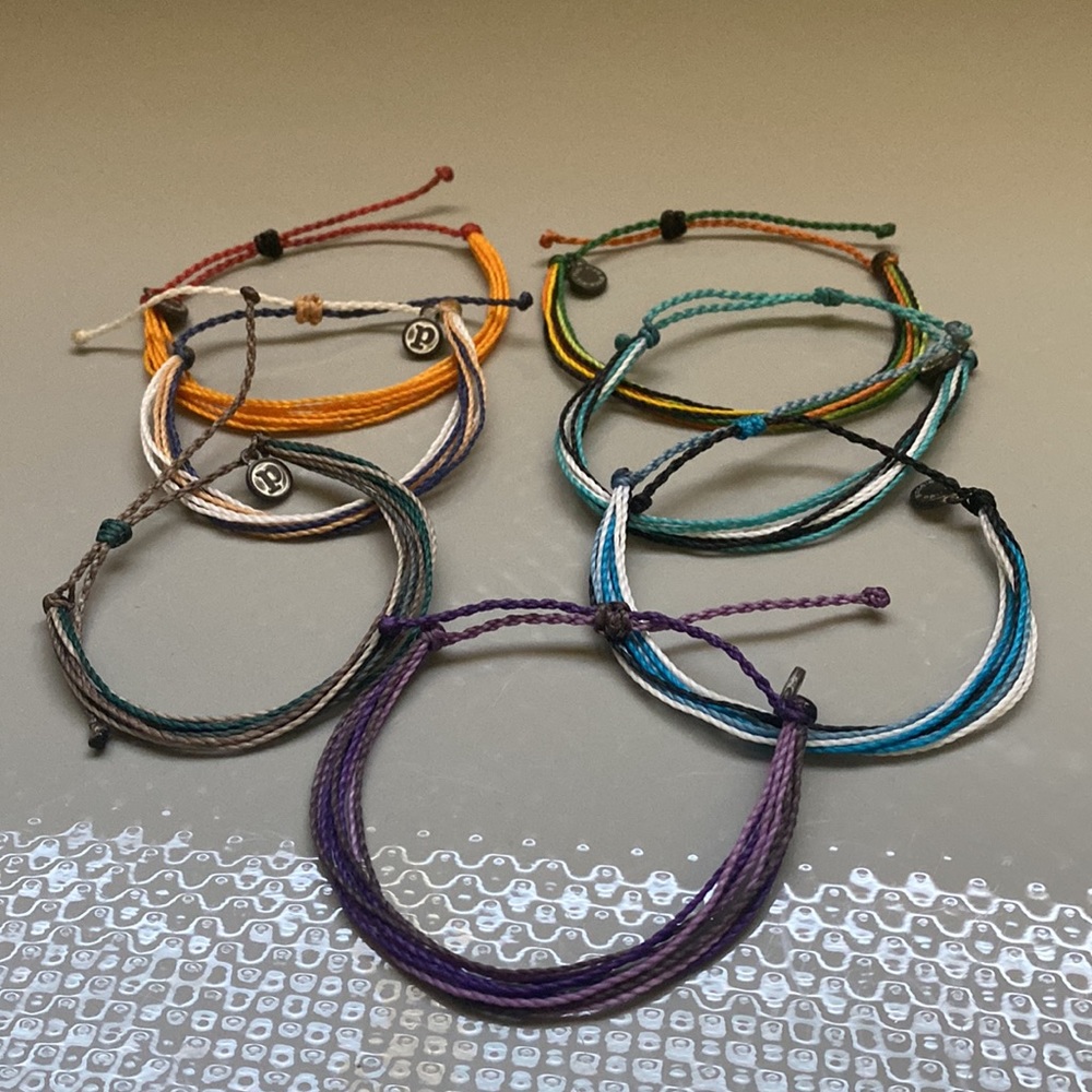 7 pieces bundle Rope bracelets NWOT - Picture 4 of 4